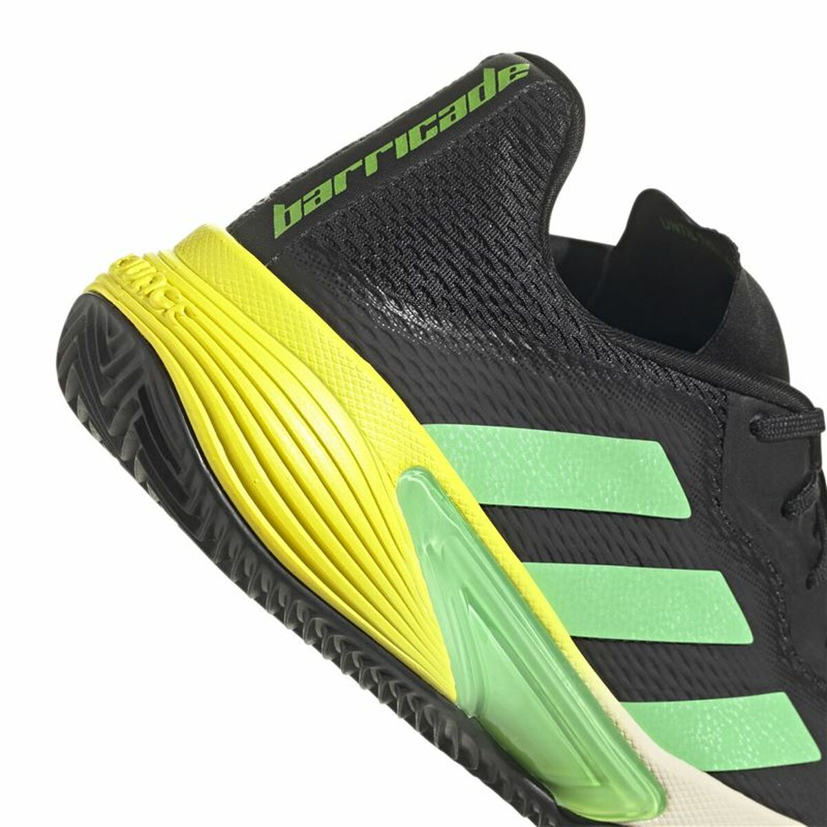Adidas Barricade Men's Tennis Shoes - Black - product view 6