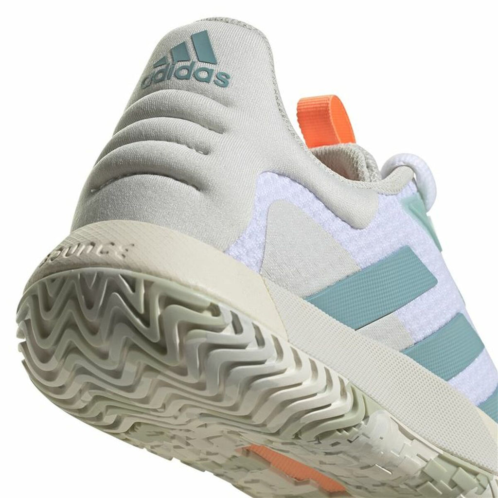 Adidas Control Solematch Women's Tennis Shoes - White - product view 4