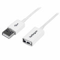 Startech USB Kabel USBEXTPAA1MW Weiß