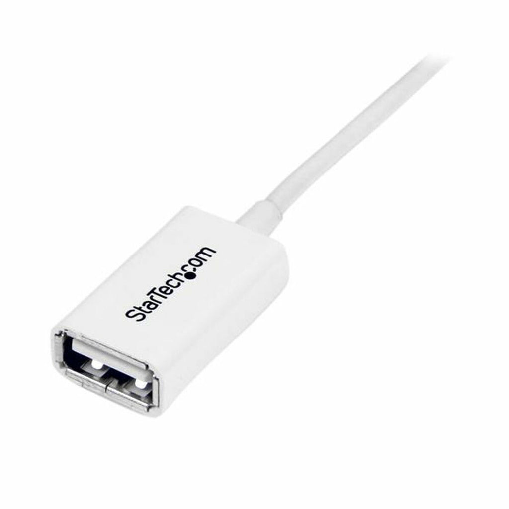 Startech USB Kabel USBEXTPAA1MW Weiß