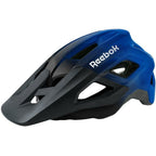 Reebok Erwachsenen-Cycling Helm Blau Schwarz Visor