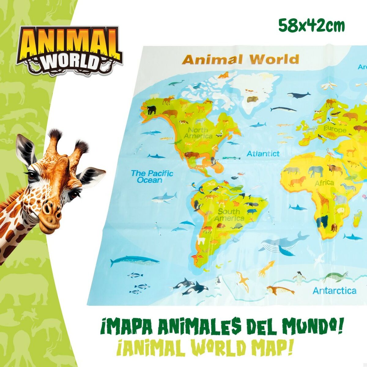 Colorbaby Animal figures Dschungel Kunststoff