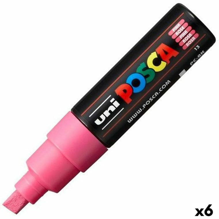 Marker POSCA PC-8K Rosa (6 Stück) – Produktbild 1