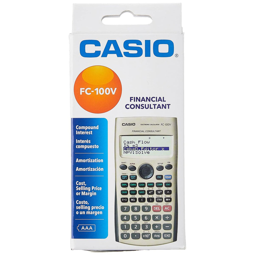 Casio Financial Calculator FC-100V