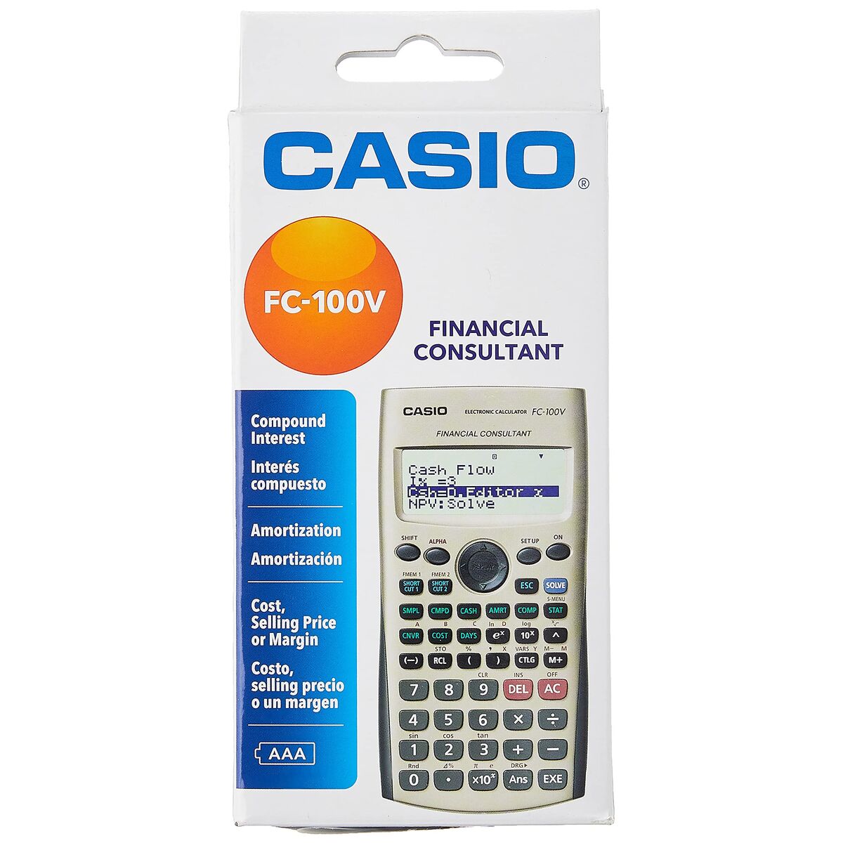 Casio Financial Calculator FC-100V