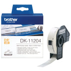 Brother Multipurpose Printer Labels DK11204 Weiß Papier