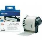 Brother Continuous Roll aus Papier DK-22205 Schwarz/Weiß