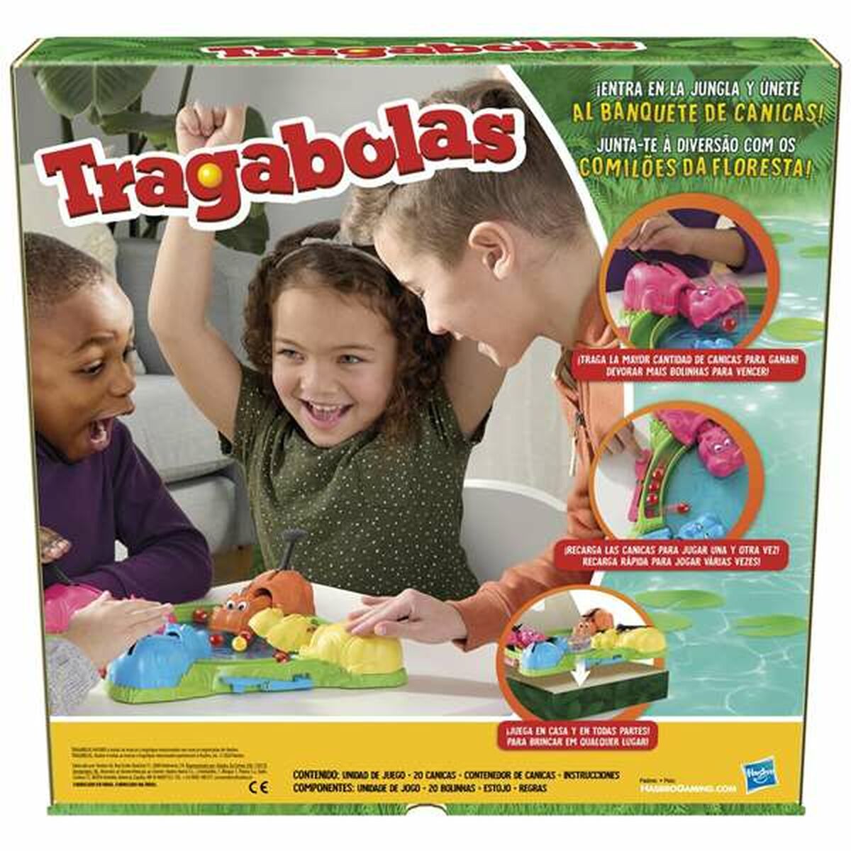 Hasbro Brettspiel Tragabolas