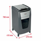Rexel Mikroschnitt-Aktenvernichter Optimum Auto+ 300M 60 L