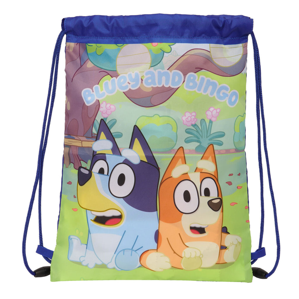 Bluey Rucksack mit Kordeln Dunkelblau