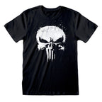 Marvel Kurzarm-T-Shirt Logo Schwarz Unisex