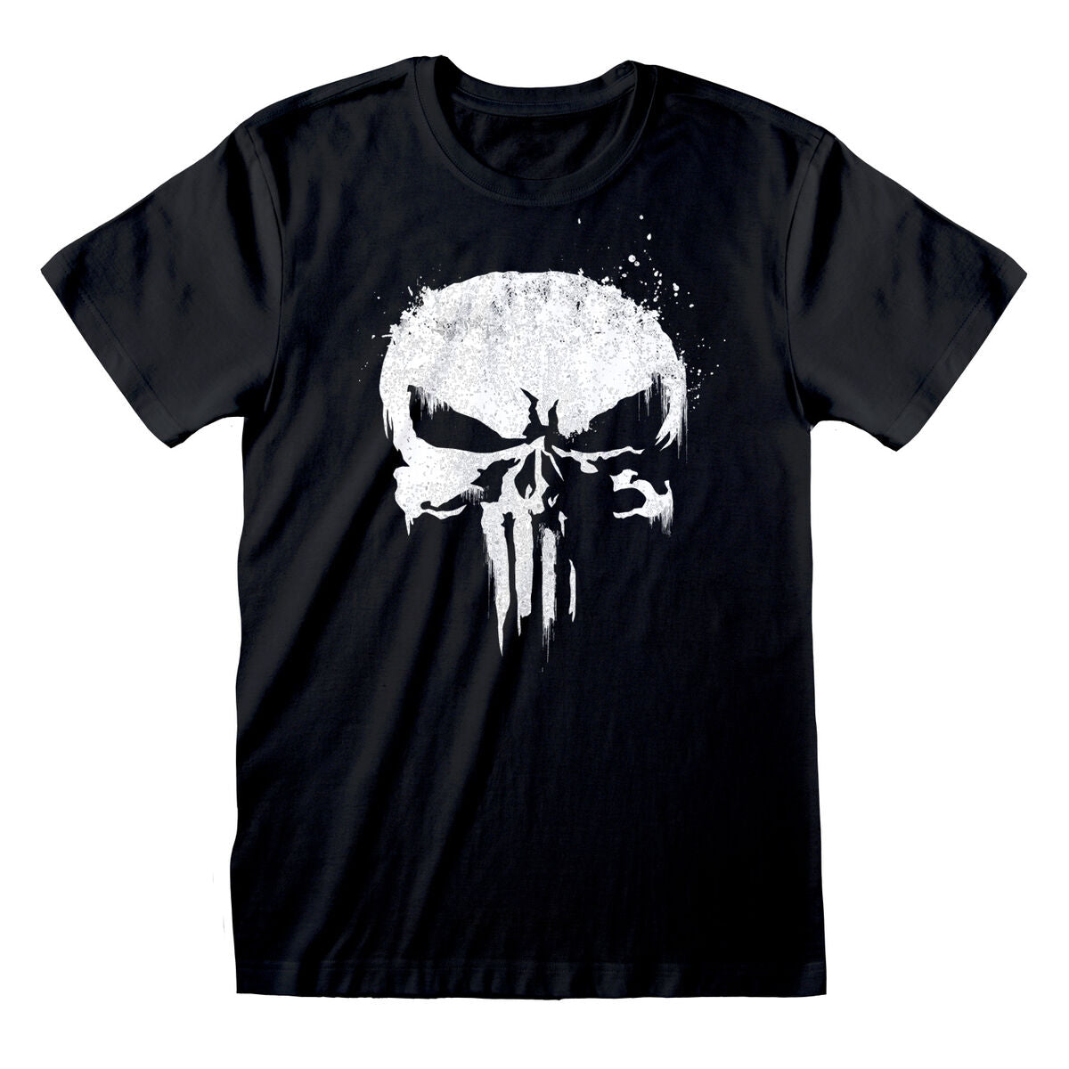 Short Sleeve T-Shirt Marvel Logo Schwarz Unisex – Produktbild 1