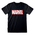 Marvel Unisex Kurzarm-T-Shirt Schwarz