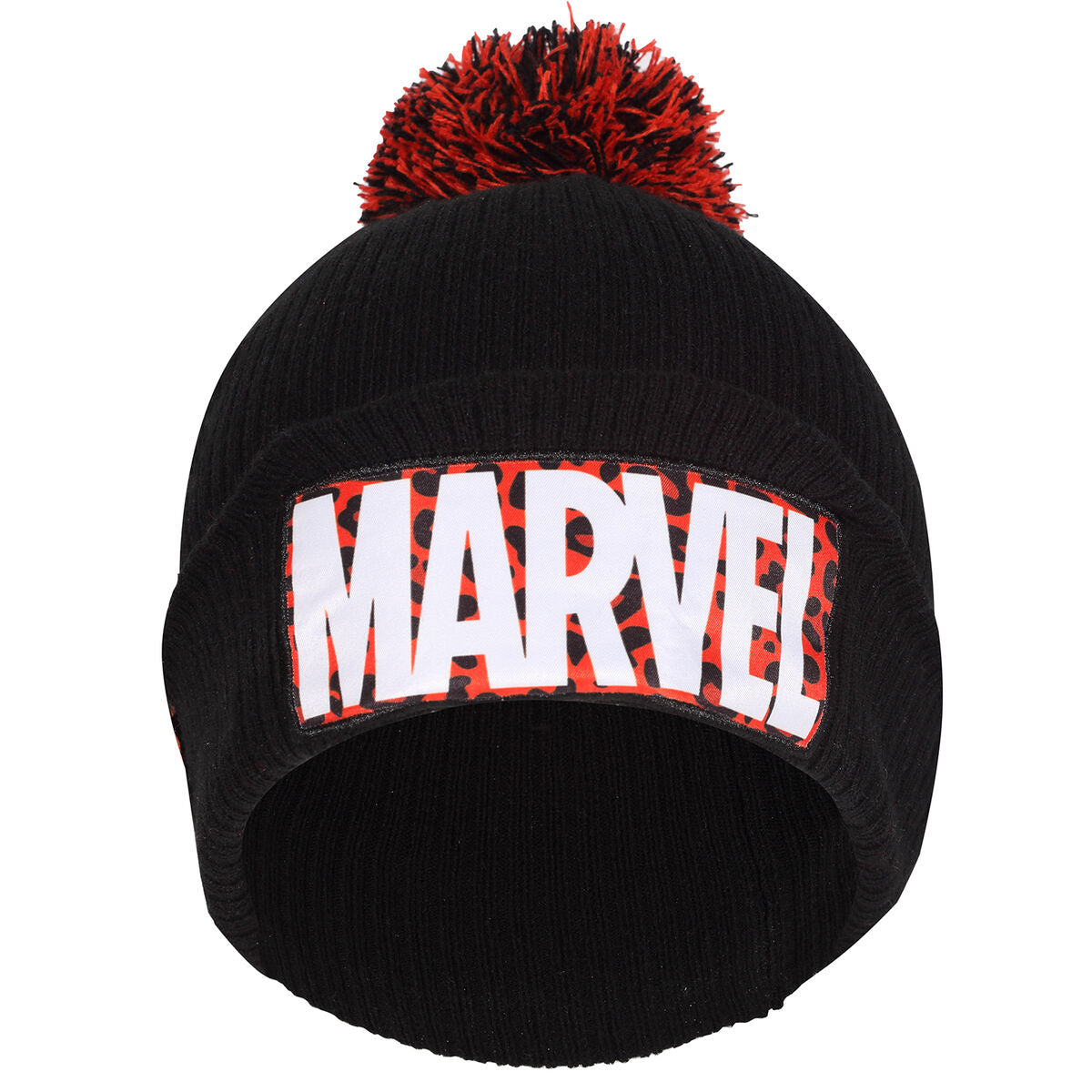 Marvel Hut Leopard Logo Schwarz