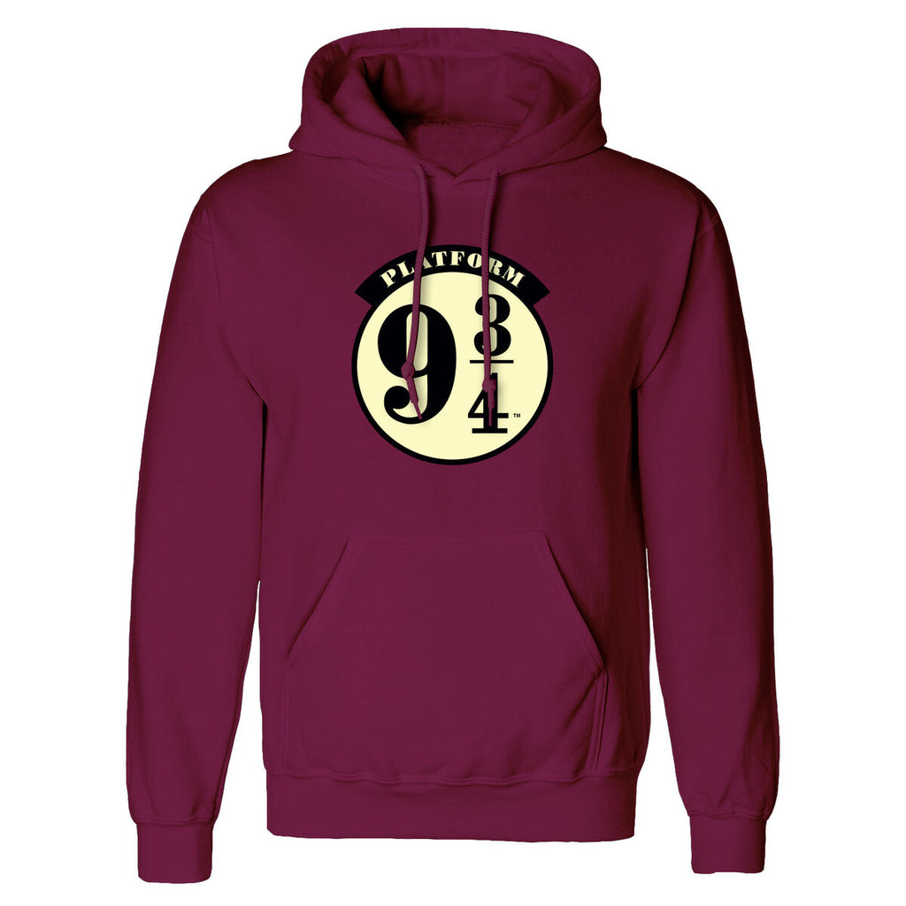 Harry Potter Unisex-Hoodie Platform 9 & 3 Quarters Burgundy – XXL