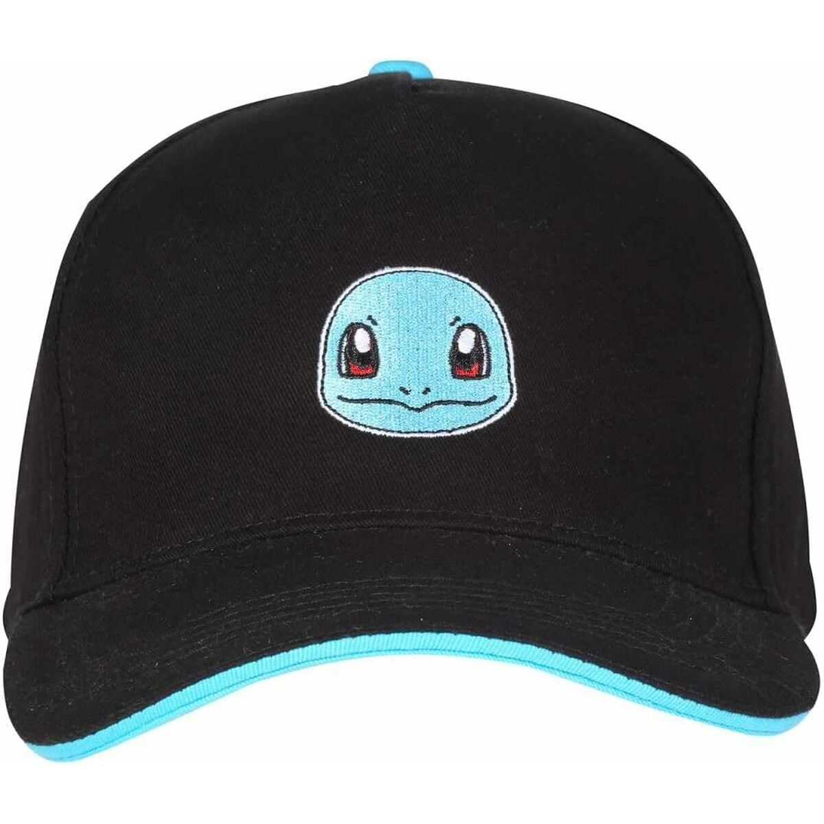 Pokémon Unisex Hut Squirtle Badge Schwarz One Größe 58 cm