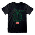 Marvel Kurzarm-T-Shirt Logo Icon Schwarz Unisex – XL