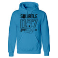 Pokémon Unisex-Hoodie Squirtle Line Art Blau – XL