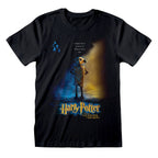Harry Potter Kurzarm-T-Shirt Dobby Poster Schwarz Unisex – XL