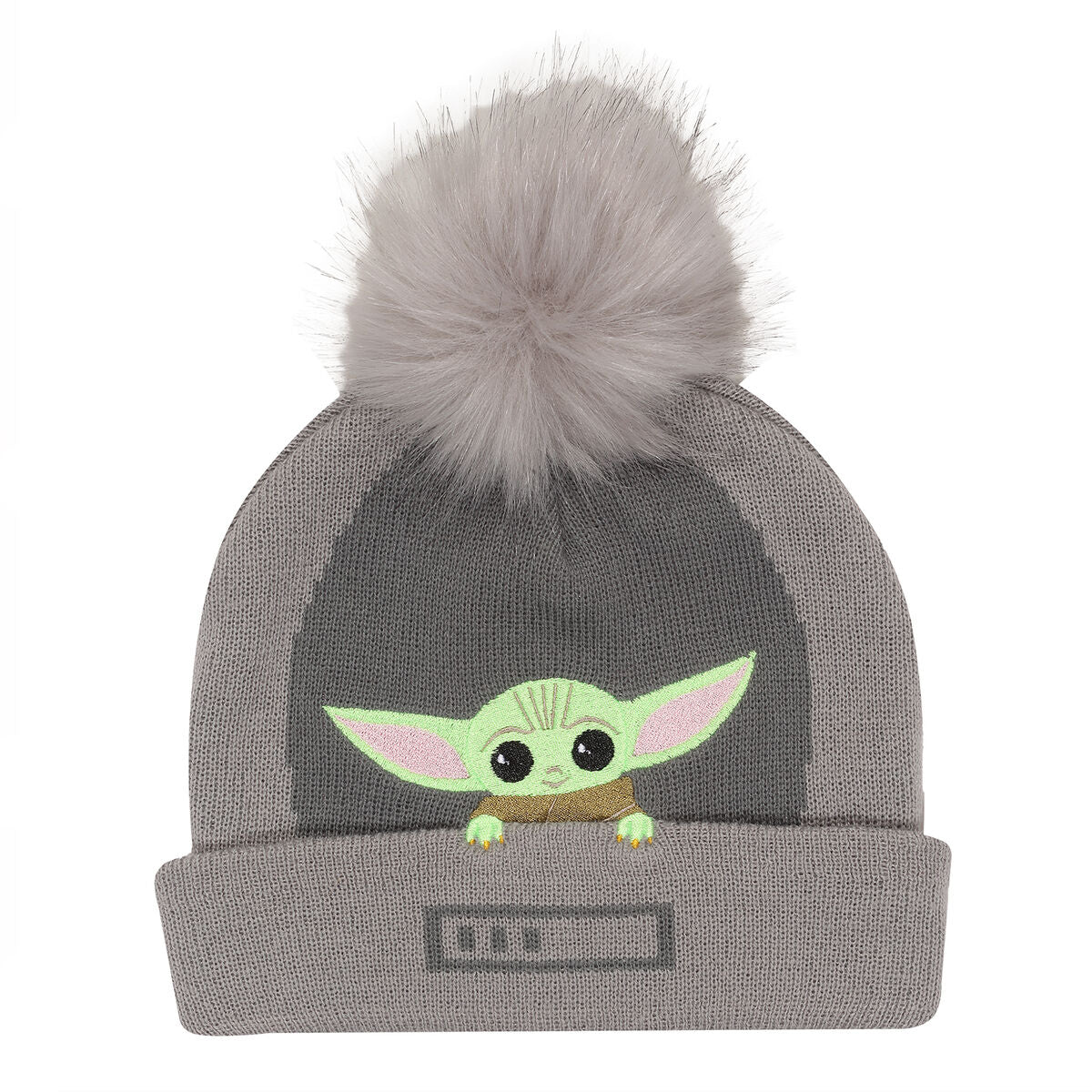 The Mandalorian Hut Grogu In The Crib Beanie Grau