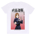 Jujutsu Kaisen Kurzarm-T-Shirt Nobara Ombre Weiß Unisex – L