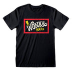 Willy Wonka Unisex Kurzarm-T-Shirt Bar Schwarz – XXL
