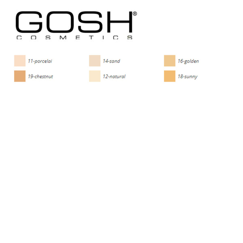 Gosh Copenhagen Flüssige Foundation X-Ceptional Wear (35 ml)