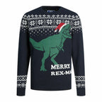 Jack & Jones Unisex Jumper T REX Dunkelblau – 16 Years
