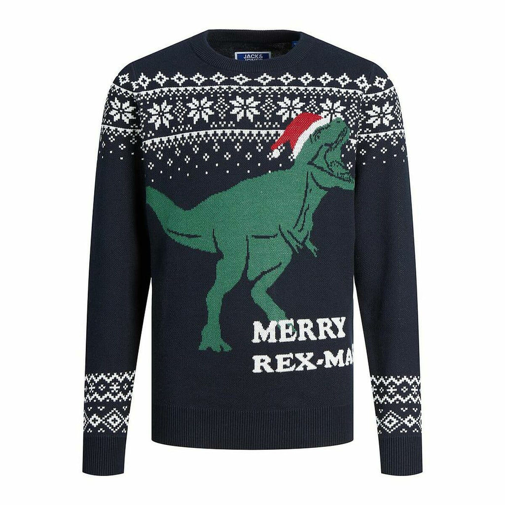 Jack & Jones Unisex Jumper T REX Dunkelblau – 12 Years