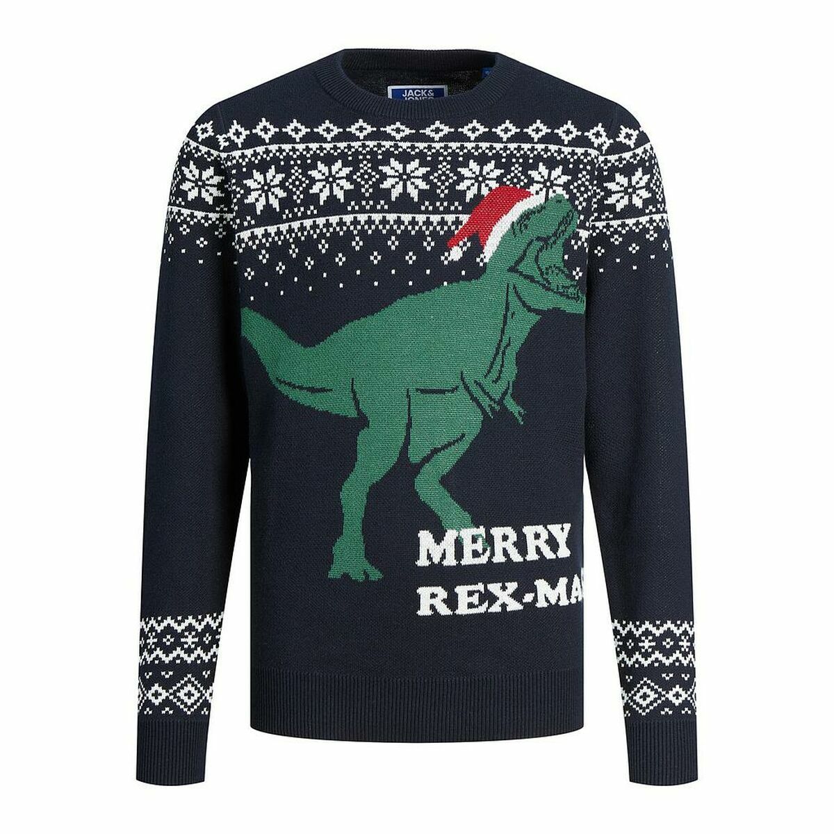 Jack & Jones Unisex Jumper T REX Dunkelblau – 14 Years