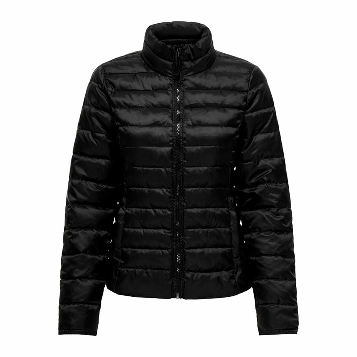 Damen's Sports Jacket Only Onltahoe Quilted Schwarz – Produktbild 1