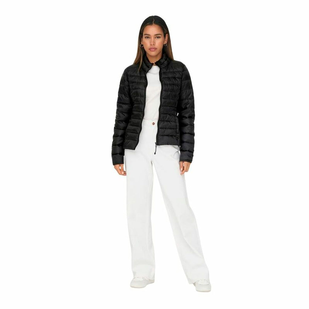 Only Damen-Sportjacke Onltahoe Quilted Schwarz – XL