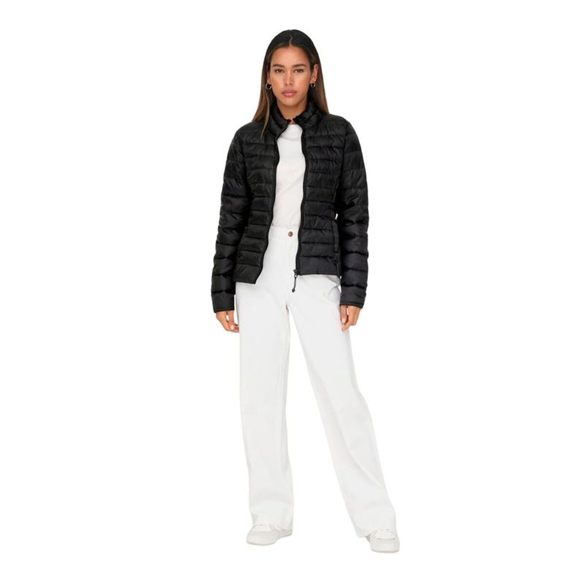 Only Damen-Sportjacke Onltahoe Quilted Schwarz