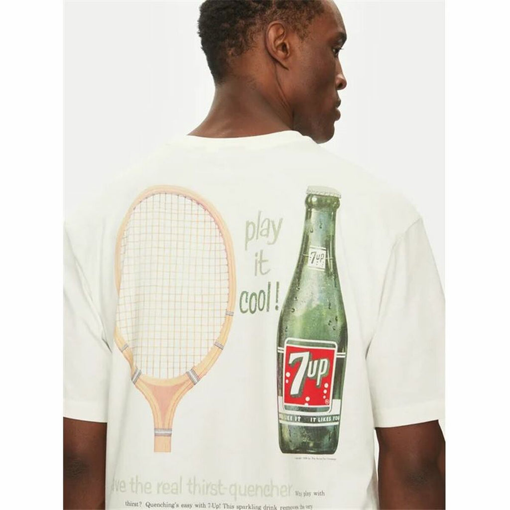Only & Sons Herren-Kurzarm-T-Shirt Ons7Up Rlx Ss Beige – XL