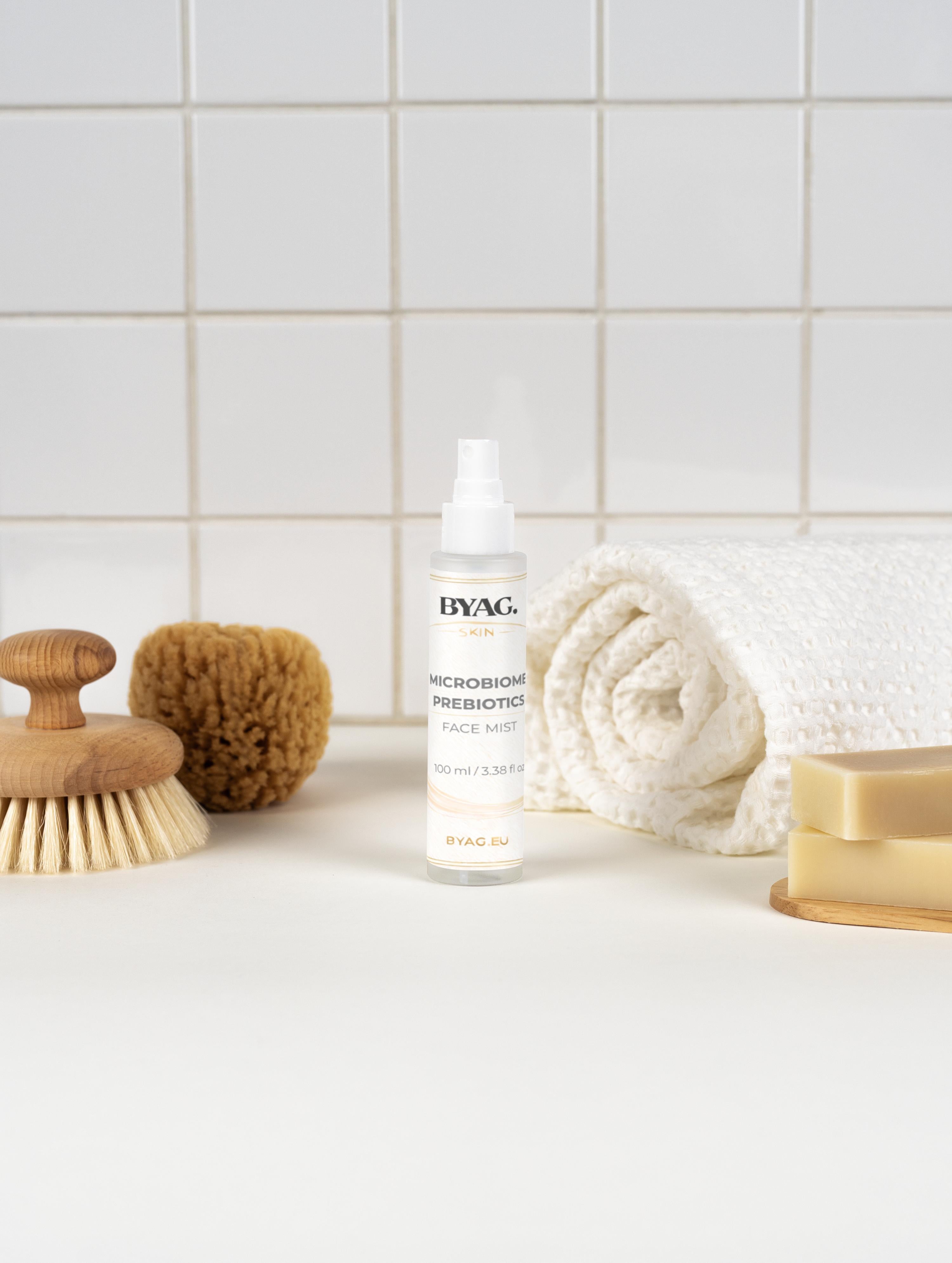 BYAG. Prebiotischer Gesichtsspray