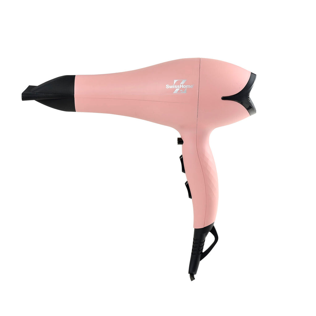 SwissHome Hairdryer Softly Rosa 2400 W