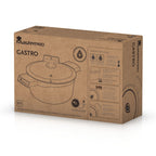 Masterpro Casserole mit lid GASTRO REECO MP Schwarz