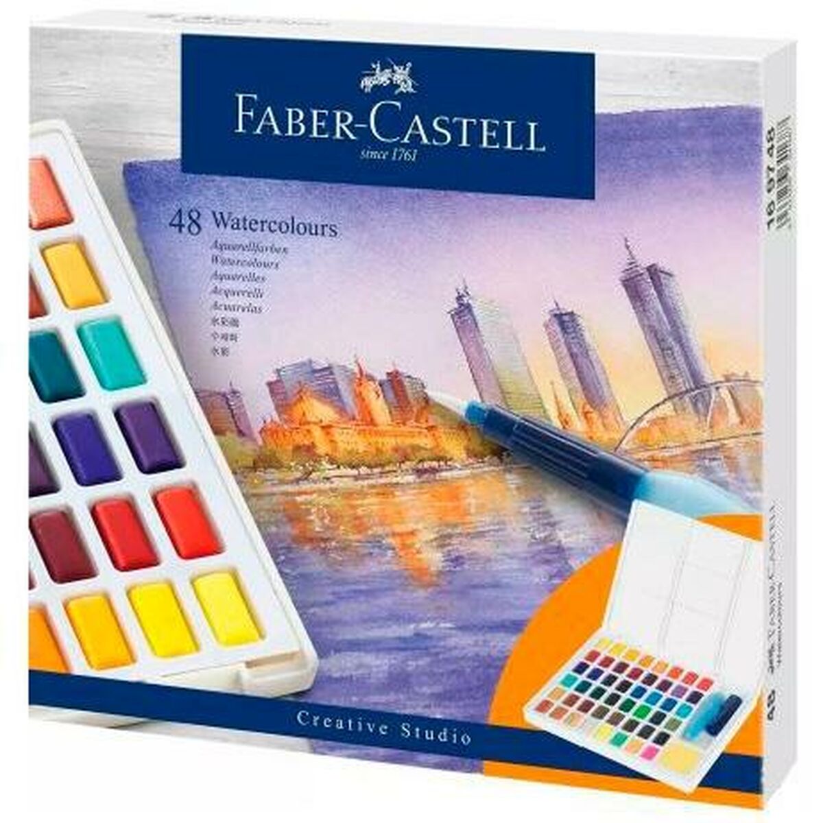 Faber-Castell Aquarellfarben-Set Creative Studio