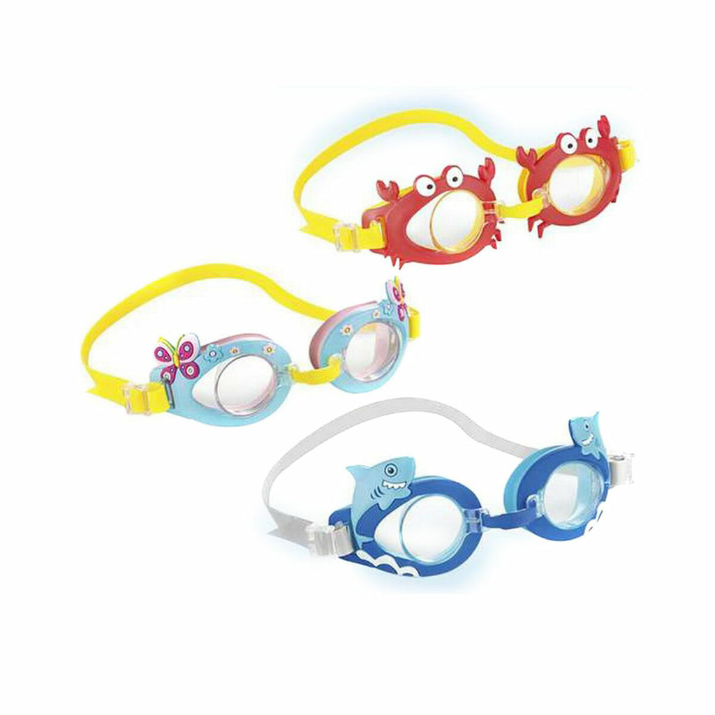 Intex Kinder-Schwimm Goggles Weiß