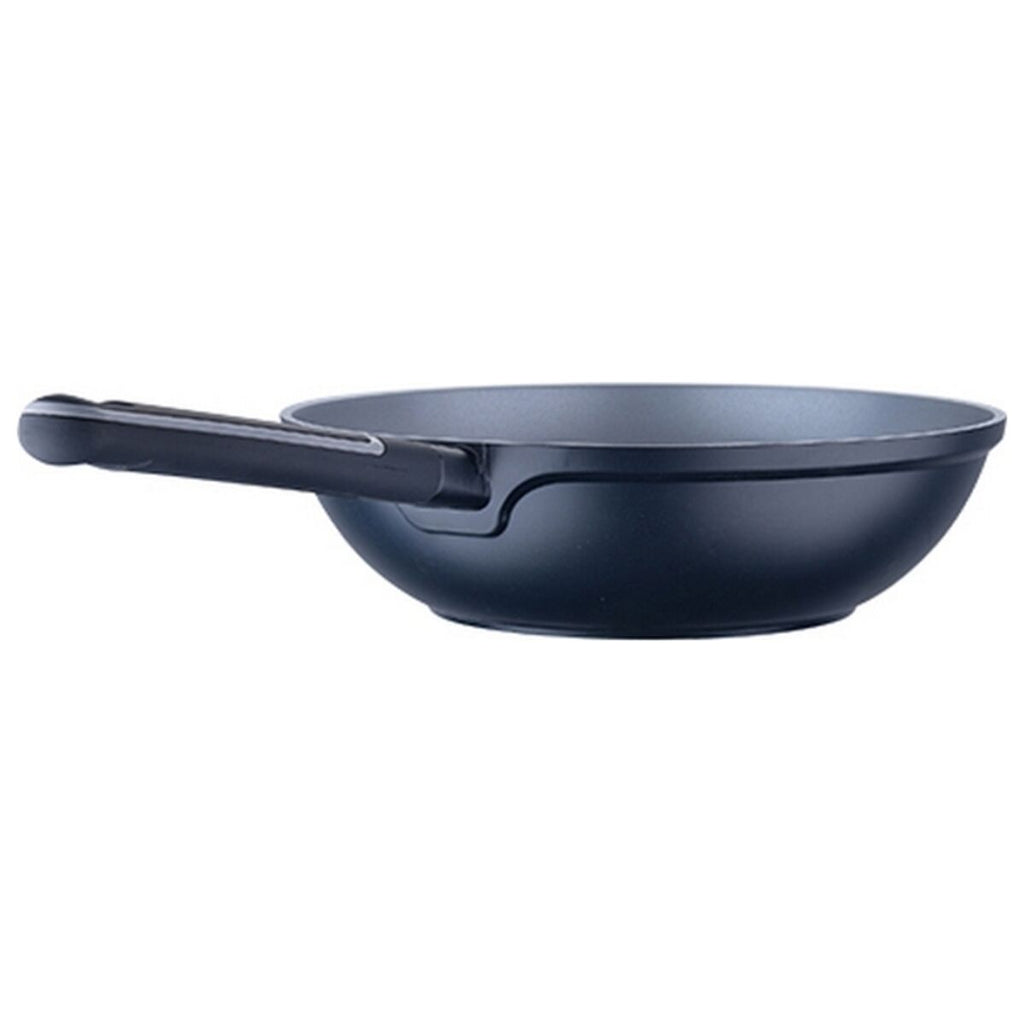Masterpro Wok Pfanne Indigo Schwarz Aluminium (Ø 28 cm)