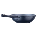 Masterpro Wok Pfanne Indigo Schwarz Aluminium (Ø 28 cm)