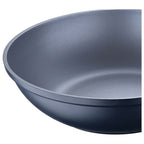Masterpro Wok Pfanne Indigo Schwarz Aluminium (Ø 28 cm)