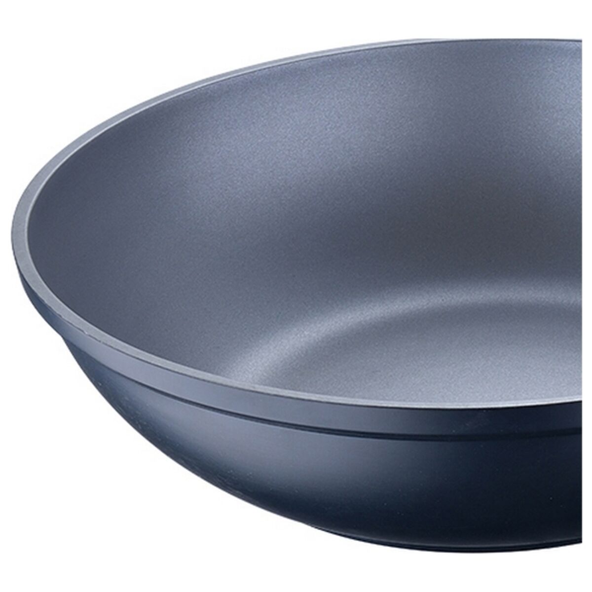 Masterpro Wok Pfanne Indigo Schwarz Aluminium (Ø 28 cm)