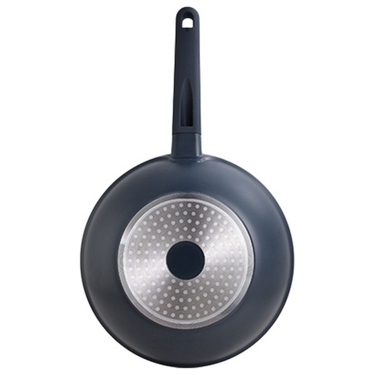 Masterpro Wok Pfanne Indigo Schwarz Aluminium (Ø 28 cm)