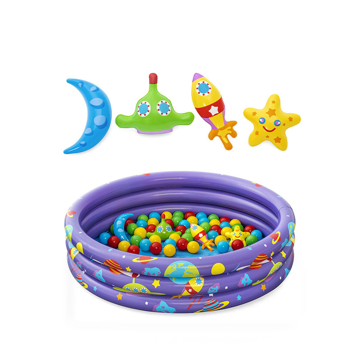 Ball Pool Bestway 102 x 25 cm – Produktbild 1