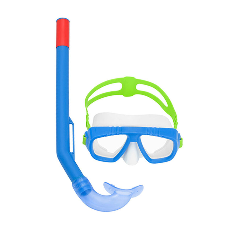Bestway Schnorchel Goggles & Tube für Kinder Blau Türkis