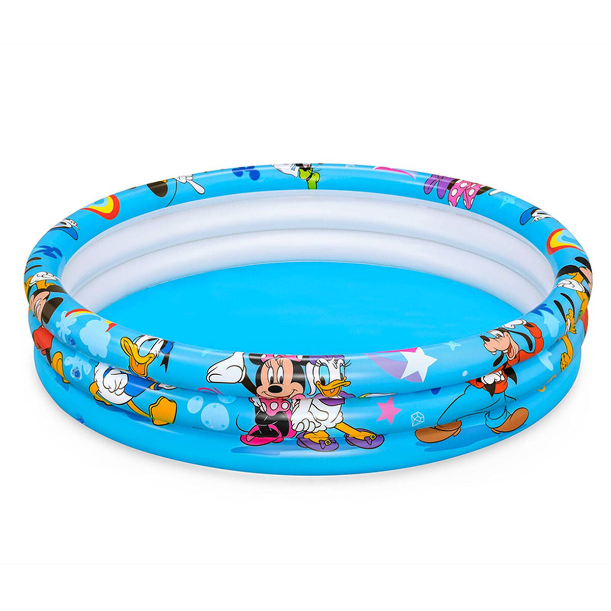 Aufblasbares Kinderplanschbecken Bestway Mickey & Friends 122 x 25 cm (1 Stück) – Produktbild 1