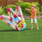 Bestway Kinder-Aufblasbar Boxing Punchbag mit Stand Comics 119 cm