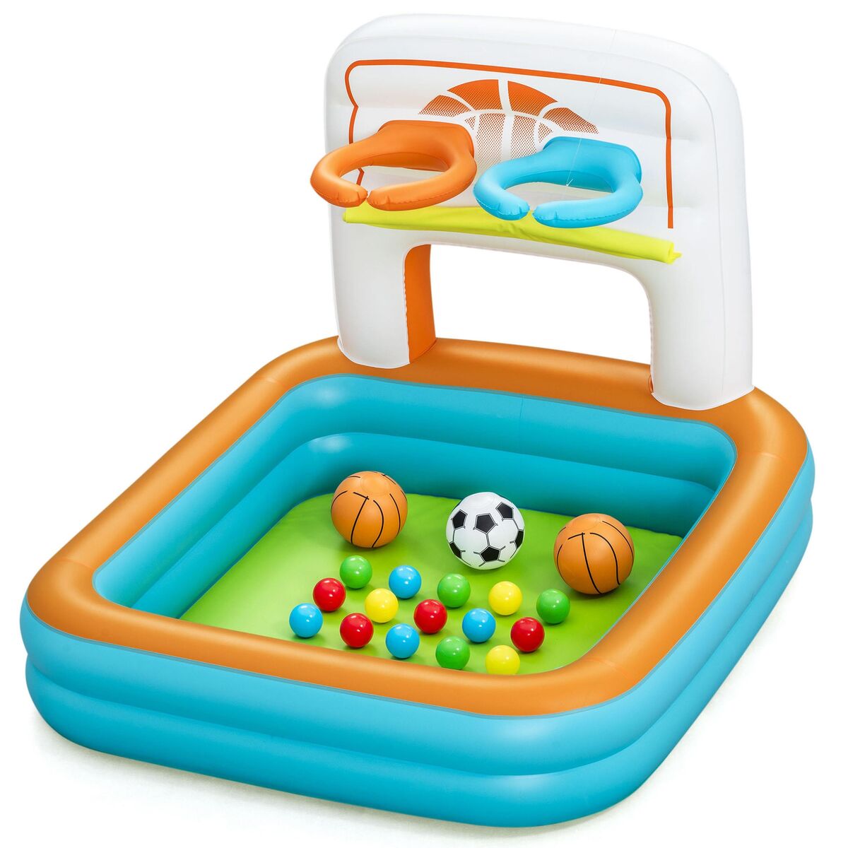 Bestway Inflatable Kinder Pool with Baskets, Balls 120x107x84 cm +2 Years Garden 52728 – Produktbild 1