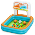Bestway Aufblasbarer Kinderpool mit Baskets, Bälle +2 Jahre Garten